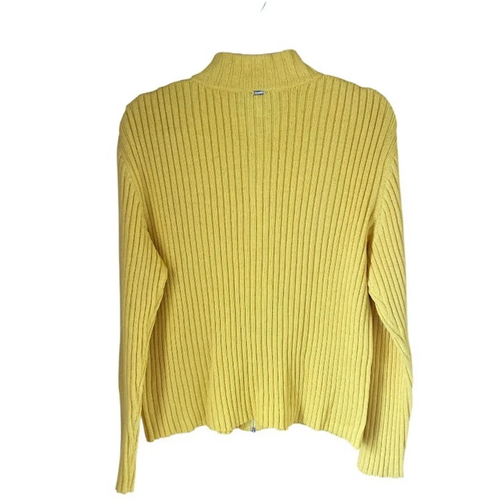 St. John Sport Wool /rayon Zip Sweater – Size L